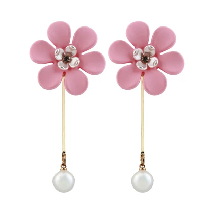 گوشواره زنانه طرح گل