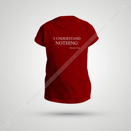 تیشرت Office طرح Nothing