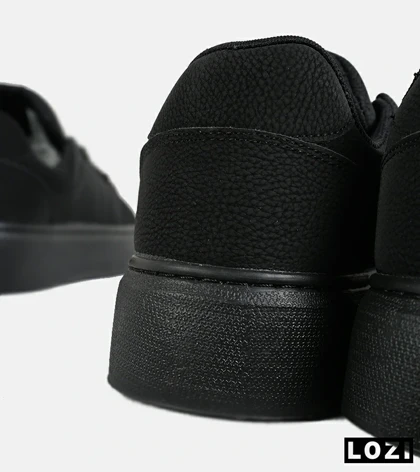 کفش کژوال مردانه چرمی مشکی ZARA مدل 7371