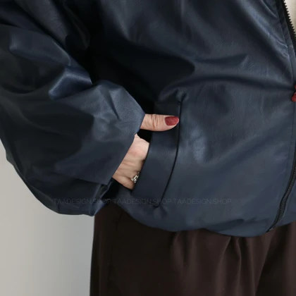 بامبر جکت زنانه مدل اسپیرال