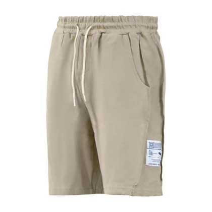 ست تیشرت و شلوارک اسپرت دنیم ور مدل HZ-202 کرم