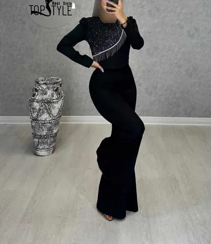بلوز نگین زنجیری : 8838