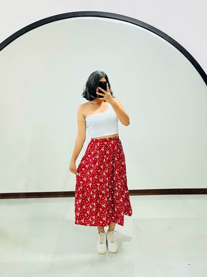دامن گل ریز🥀