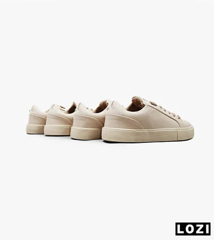 کفش کتانی مردانه کرم قهوه ای Zara