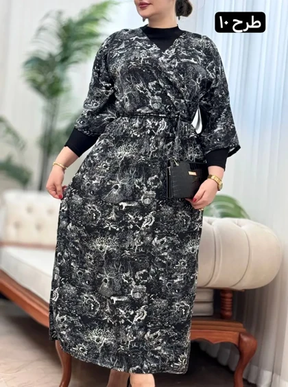 پیراهن فلور نینا 2758