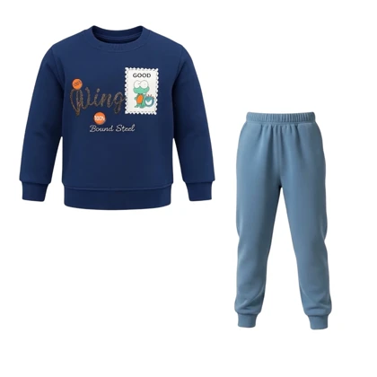 ست سویشرت و شلوار پسرانه مدل مارمولک PJ1385