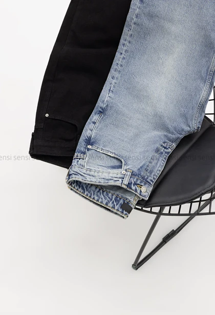 شلوار جین واید لگ کد1004728