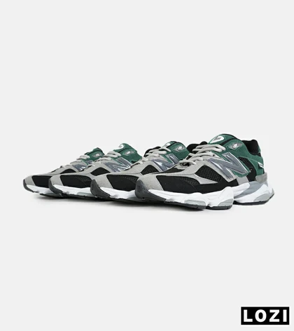 کفش کتانی مردانه و زنانه سبز طوسی NEW BALANCE 9060