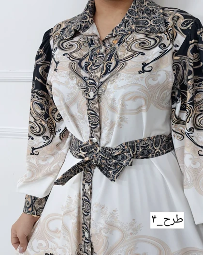 پیراهن آراسته _ کد 871