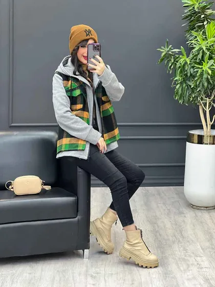 شکت دو جیب آستین دورس