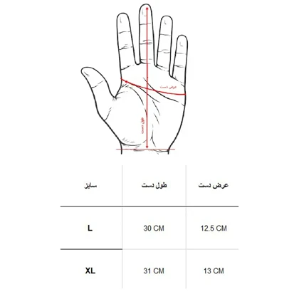 دستکش دوپوش THE NORTH FACE