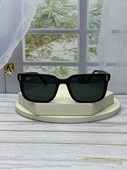 عینک آفتابی ری‌بن RB2190 Jeffrey استایل مدرن با فریم استات و عدسی کریستال UV400