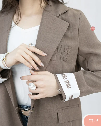 کت بلیزر miu کد 2409