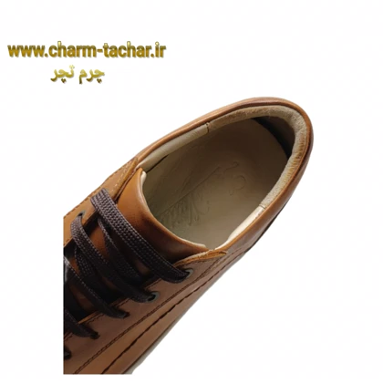 کفش ونس مردانه چرم طبیعی کد si 8