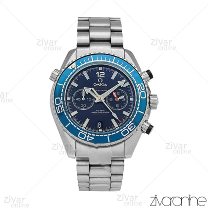ساعت امگا سیمستر مردانه سه موتوره سیلور صفحه آبی 106599
