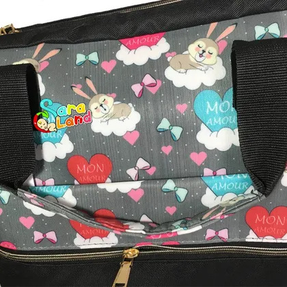 کوله لوازم کودک بی بی کلاسیک طرح خرگوش و ابر