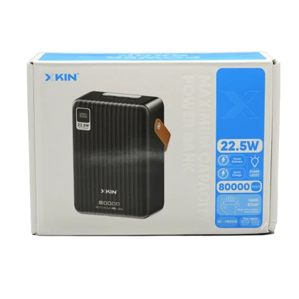 پاوربانک ایکس کین مدل XK-PB2508 ظرفیت 80000 میلی آمپر بر ساعت
