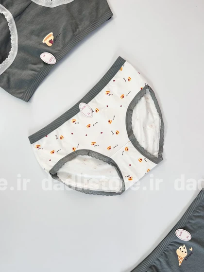 شورت اسلیپ نخ پنبه عروسکی طرح کیک