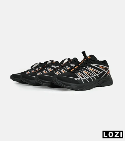 کفش کتانی بزرگ پا مشکی نارنجی Salomon X ULTRA
