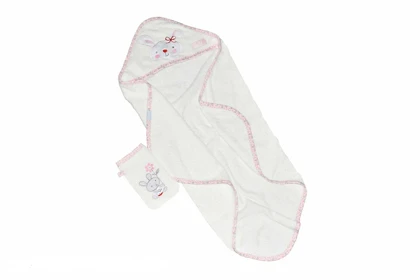 ست حوله دو تیکه خرگوش رزبرن ROSEBORN LITTLE BUNNY