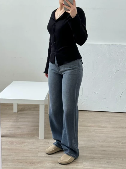 نیم بگ طوسی آبی4624