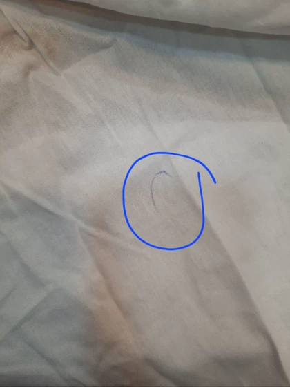 مانتو لینن نهال ( دارای ایراد جزئی )