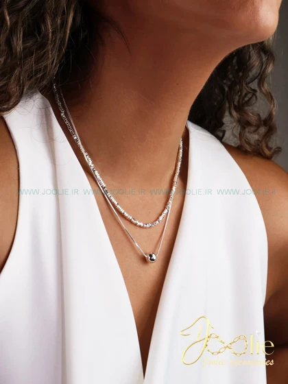 گردنبند زنانه طرح طلا مدل مارال کد N3107