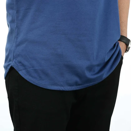 تیشرت آستین کوتاه لانگ مردانه سیزر مدل 15511451