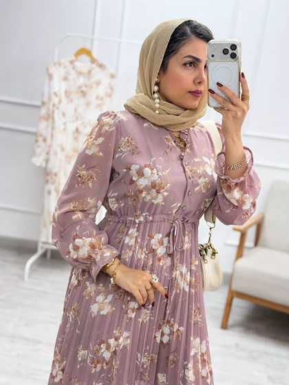 پیراهن حریر الی