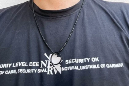 گردنبند حلقه با زنجیر ویتالی