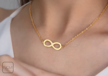 گردنبند استیل بی‌نهایت
