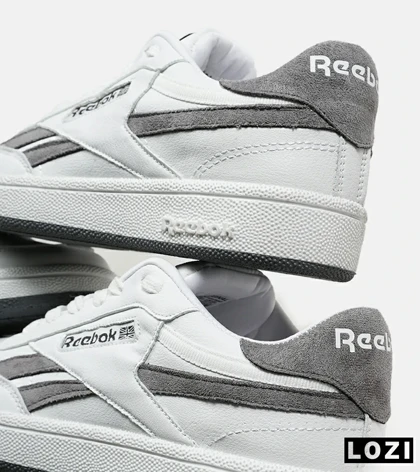 کفش کتانی کژوال سفید طوسی زنانه Reebok CLUB