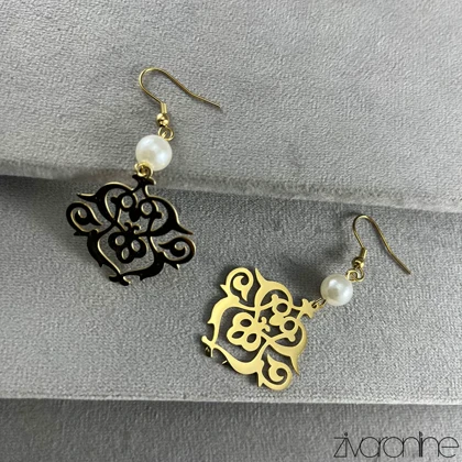 گوشواره زنانه طرح سنتی مرواریدی 20408