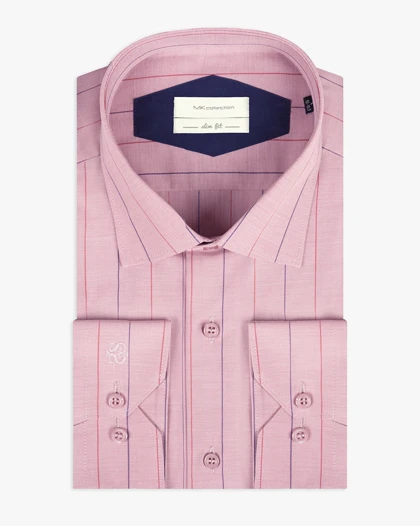 ام کی کالکشن پیراهن آستین بلند mk-26370-pink