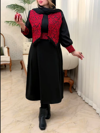 ست پیراهن ژیله یلدایی 3613