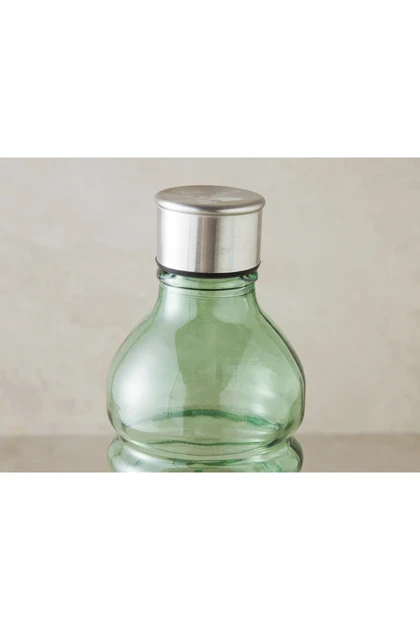 بطری شیشه‌ای Pearly مدل Cam Şişه - سبز تیره