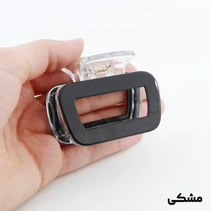 کلیپس دخترانه طرح مربع خطی