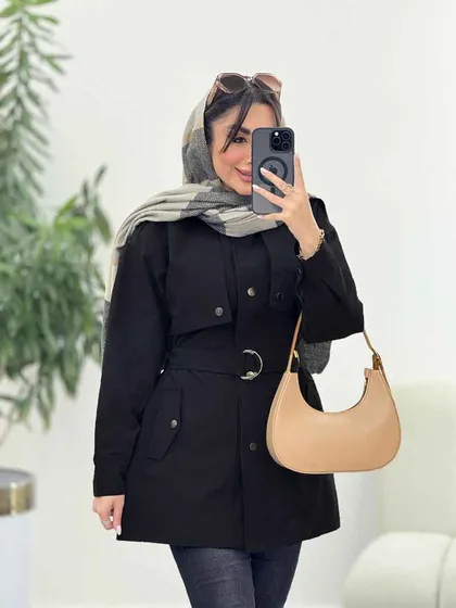بارانی ژیله دار سپیدار