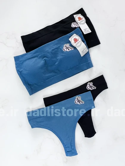 ست نیم‌تنه دکلته و شورت کبریتی طرح ok