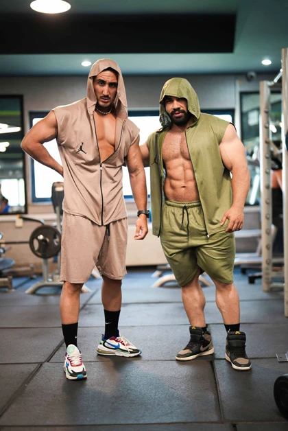 ست هودی وست و شلوارک جردن (JORDAN) – پنبه وست/شلوارک بگ بوفالو 33