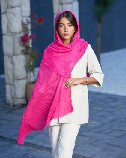 شال نخی ساده 20643
