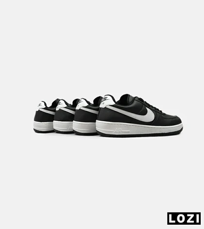 کفش بزرگ پا مشکی سفید NIKE AIR FORCE مدل 6989