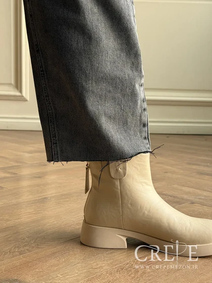 جین استریت کمر ریش دمپا کات قد 95