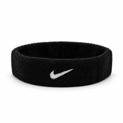 هدبند حوله ای مشکی ورزشی باشگاه نایک NIKE