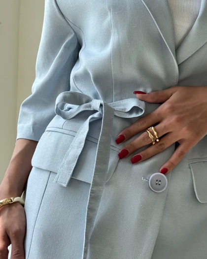 کت آستین سه ربع کد 100128