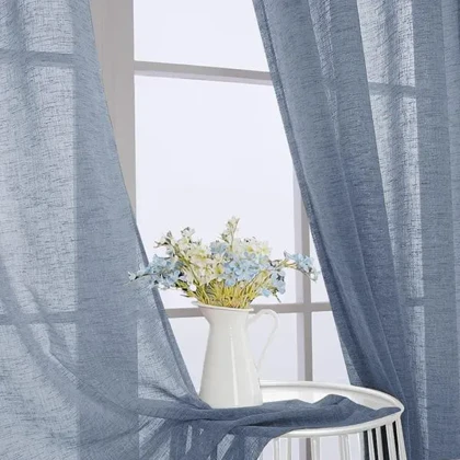 پرده کتان فوروارد Forward مدل FCLT90012 سایز 280 × 150 سانتی متر (یک عددی)