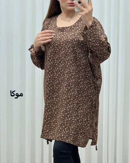 تونیک جلو بسته مادربزرگی 7447