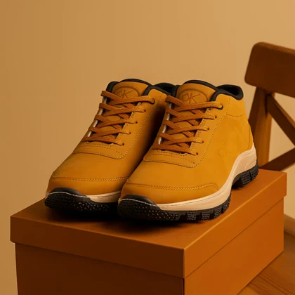 کفش مردانه عسلی CK مدل Behdad ویژه