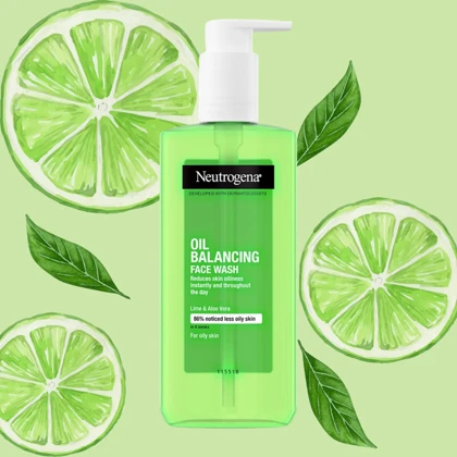 ژل شستشوی صورت نوتروژینا مدل Oil Balancing مناسب پوست چرب حجم 200ml