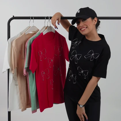 تیشرت پاپیون